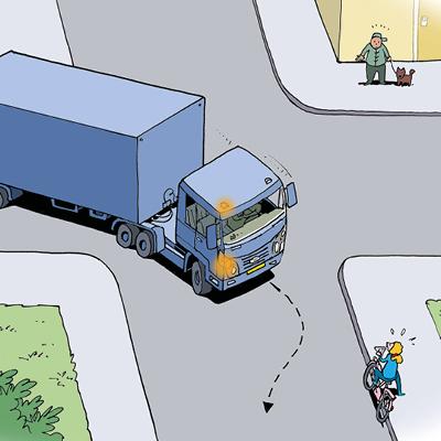 Verkeerskennis Grote voertuigen