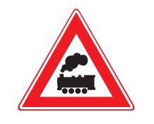 J11 Onbewaakte spoorwegovergang